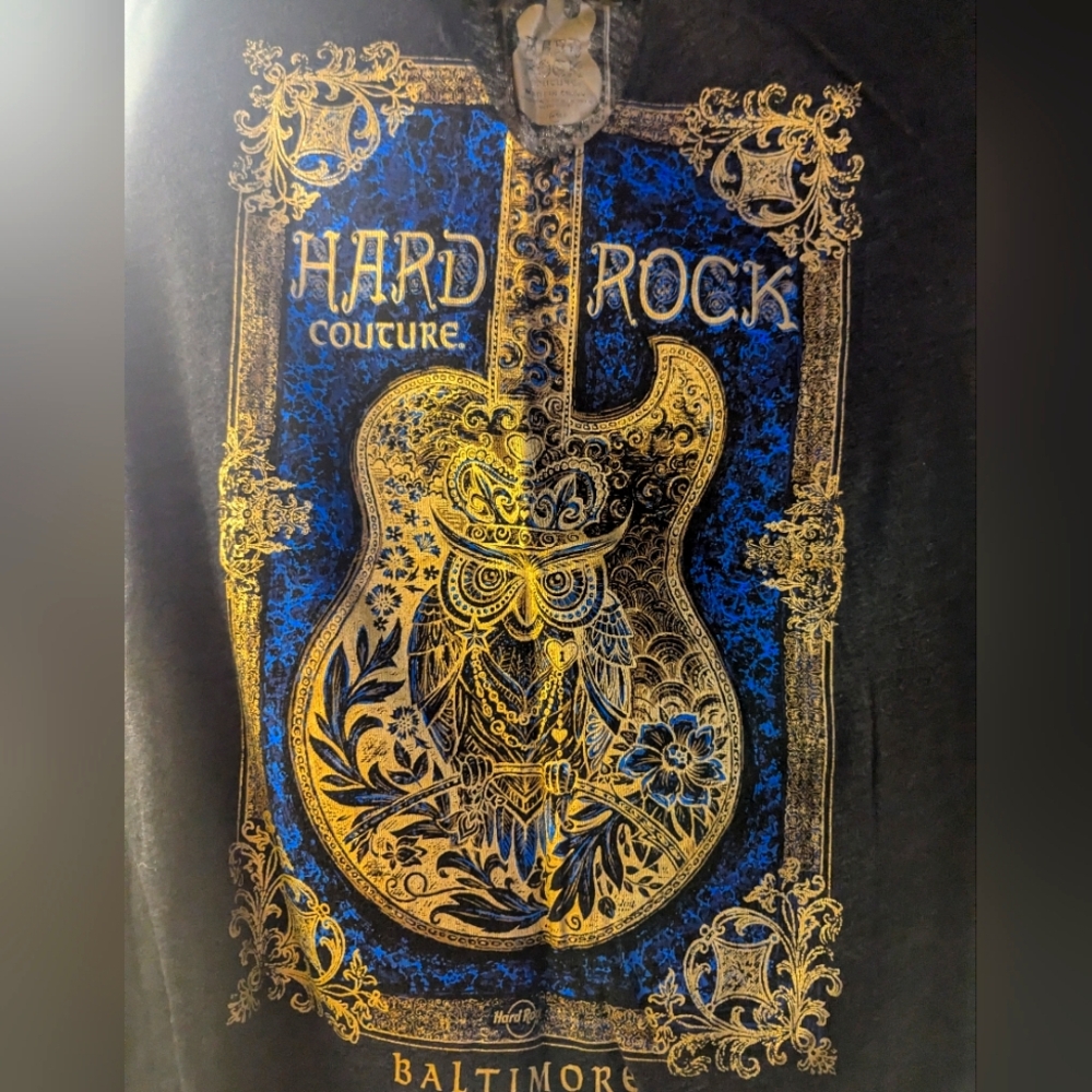 Womans Hard Rock Catoure Shirt Small